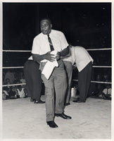 LISTON, SONNY AS REFEREE ORIGINAL PHOTO (1962)