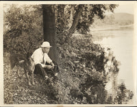 LOUIS, JOE WIRE PHOTO (1937-TRAINING CAMP FOR FARR)
