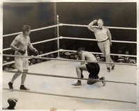 DEMPSEY, JACK-GENE TUNNEY II WIRE PHOTO (1927-8TH ROUND)