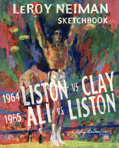 CLAY, CASSIUS-SONNY LISTON LEROY NEIMAN SKETCHBOOK