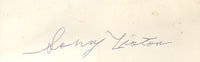 LISTON, SONNY INK SIGNED PROGRAM (1962 AS CHAMPION-JSA)