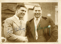 STRIBLING, YOUNG & JACK DEMPSEY SIGNED PHOTO
