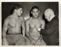 LOUIS, JOE-LOU NOVA WIRE PHOTO (1941-PRE FIGHT)