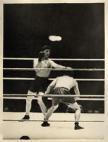 MCLARNIN, JIMMY-SAMMY MANDELL WIRE PHOTO (1929-7TH ROUND)