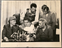 FRAZIER, JOE-MUHAMMAD ALI I LARGE FORMAT PHOTO (1971-FRAZIER AT POST FIGHT)