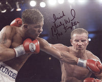 WARD, "IRISH" MICKY SIGNED PHOTO