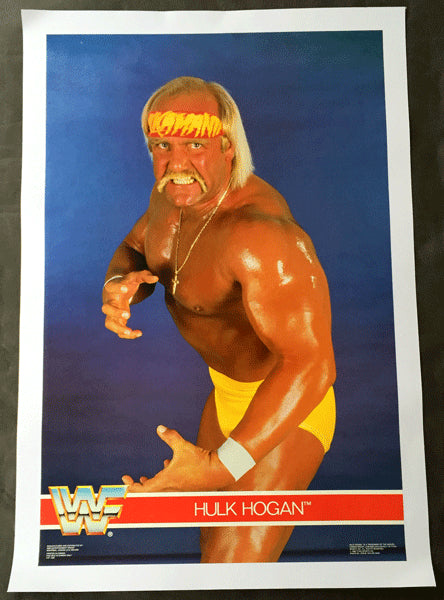 HOGAN, HULK ORIGINAL PROMOTIONAL POSTER (1988)