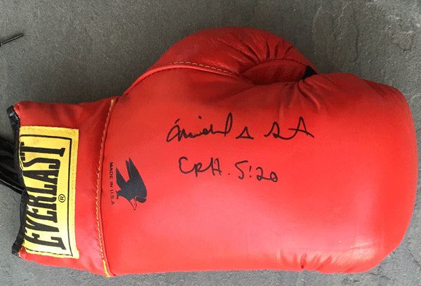 GRANT, MICHAEL SIGNED BOXING GLOVE