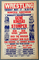 KINISKI, GENE-MONGOLIAN STOMPER ON SITE POSTER (1966)