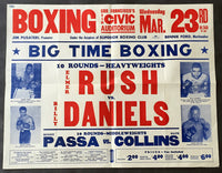 DANIELS, BILLY-ELMER RUSH ON SITE POSTER (1966)