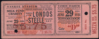 LONDOS, JIM-RAY STEELE FULL TICKET (1931)