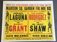 RODRIGUEZ, LUIS-JOE SHAW & ISMAEL LAGUNA-ROMAN BLANCO ON SITE POSTER (1968)