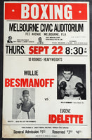 BESMANOFF, WILLIE-EUGENE IDELETTE ON SITE POSTER (1966)