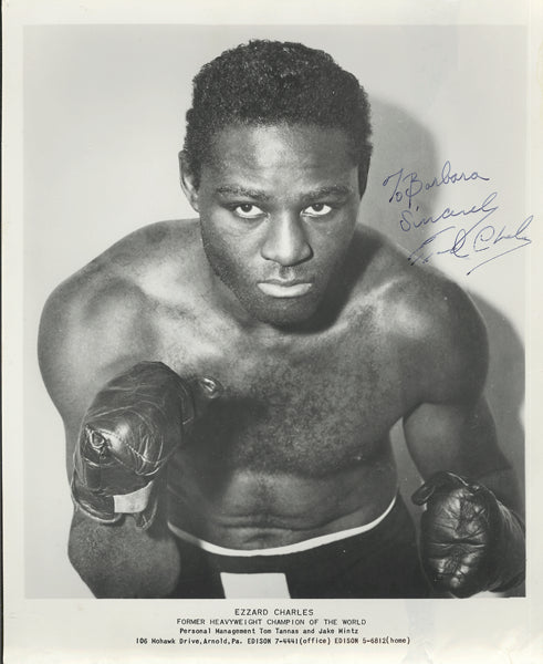 CHARLES, EZZARD SIGNED PHOTO – JO Sports Inc. CHARLES, EZZARD SIGNED PHOTO – JO Sports Inc.