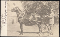 JOHNSON, JACK REAL PHOTO POSTCARD (1909)