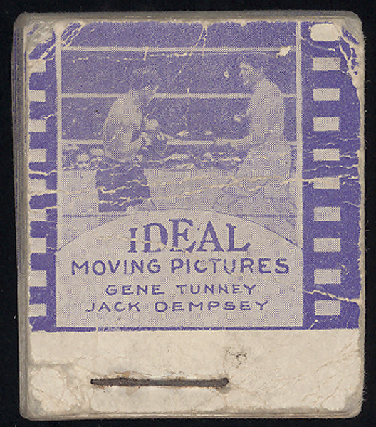 DEMPSEY, JACK-GENE TUNNEY II MOVING PICTURE FLIP BOOK (1927)