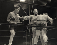 LOUIS, JOE-TONY GALENTO ORIGINAL PHOTO (1939-ACTION)