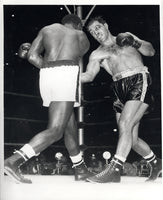 MARCIANO, ROCKY-EZZARD CHARLES I WIRE PHOTO (1954-12TH ROUND)