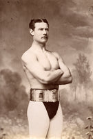 ROSS, DUNCAN C. ORIGINAL PHOTOGRAPH (CIRCA 1883-WRESTLER)