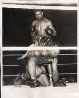 LOUIS, JOE-PRIMO CARNERA WIRE PHOTO (1935-ROUND 6)