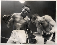 GAVILAN, KID-BOBO OLSON WIRE PHOTO (1954-14TH ROUND)