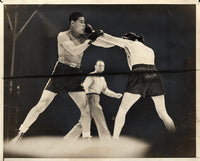 LOUIS, JOE-MAX SCHMELING I WIRE PHOTO (1936-1ST ROUND)