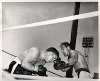 MARCIANO, ROCKY-DON COCKELL ORIGINAL PHOTO (1955)