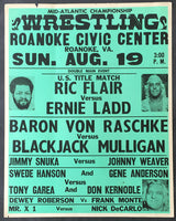 LADD, ERNIE-RIC FLAIR ON SITE POSTER (1979)