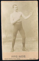 MAHER, PETER CABINET CARD