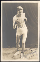 STANLEY, DIGGER SIGNED REAL PHOTO POSTCARD