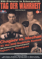 CHAGAEV, RUSLAN-KALI MEEHAN OFFICIAL PROGRAM (2010)