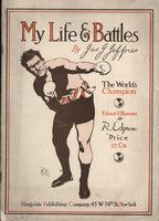 MY LIFE & BATTLES BY JAMES JEFFRIES BOOK (CIRCA 1904)