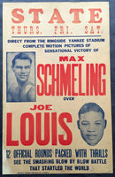 LOUIS, JOE-MAX SCHMELING I FIGHT FILM POSTER (1936)