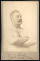SULLIVAN, JOHN L. CABINET CARD (CIRCA 1890)