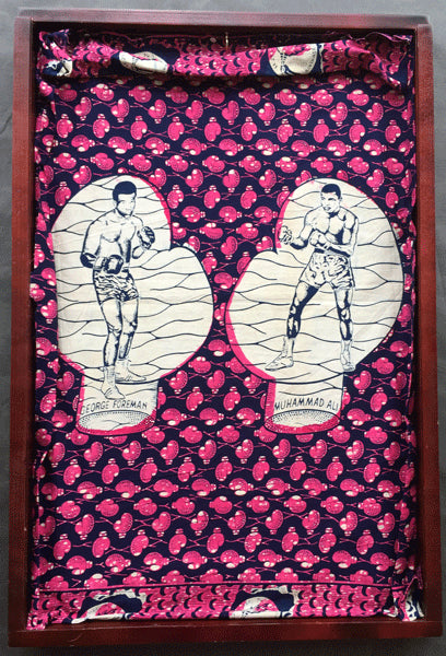 ALI, MUHAMMAD-GEORGE FOREMAN TAPESTRY (1974)