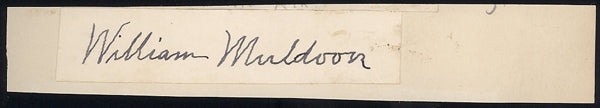 MULDOON, WILLIAM INK SIGNATURE