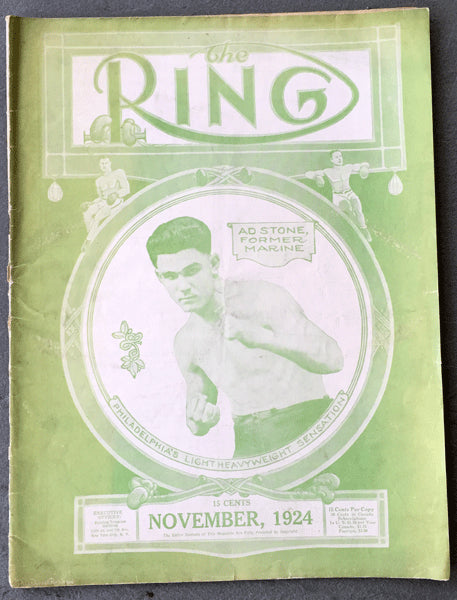 RING MAGAZINE NOVEMBER 1924