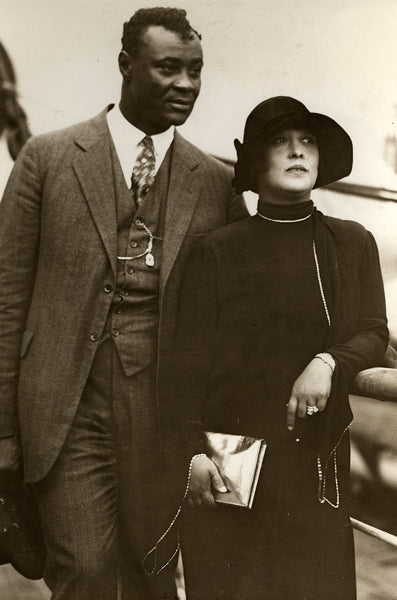WILLS, HARRY & WIFE ORIGINAL ANTIQUE PHOTO (1925)