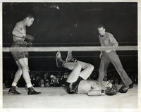 LOUIS, JOE-BUDDY BAER II WIRE PHOTO (1942)