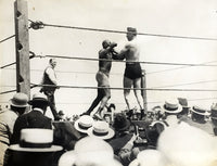 JOHNSON, JACK-JESS WILLARD ORIGINAL LARGE FORMAT PHOTO (1915)