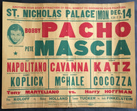 PACHO, BOBBY-PETE MASCIA ON SITE POSTER (1936)