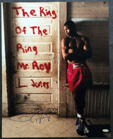 JONES, JR., ROY SIGNED LARGE FORMAT PHOTOGRAPH (STEINER)