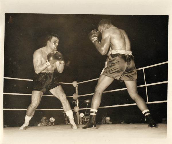 MACHEN, EDDIE-BRIAN LONDON WIRE PHOTO (1961-5TH ROUND)