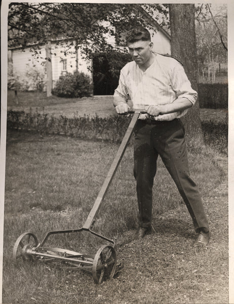 DEMPSEY, JACK WIRE PHOTO (1921-TRAINING FOR CARPENTIER)