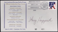 HAZZARD, LARRY SIGNED BOXING HALL OF FAME FIRST DAY COVER