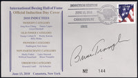 TRAMPLER, BRUCE SIGNED BOXING HALL OF FAME FIRST DAY COVER