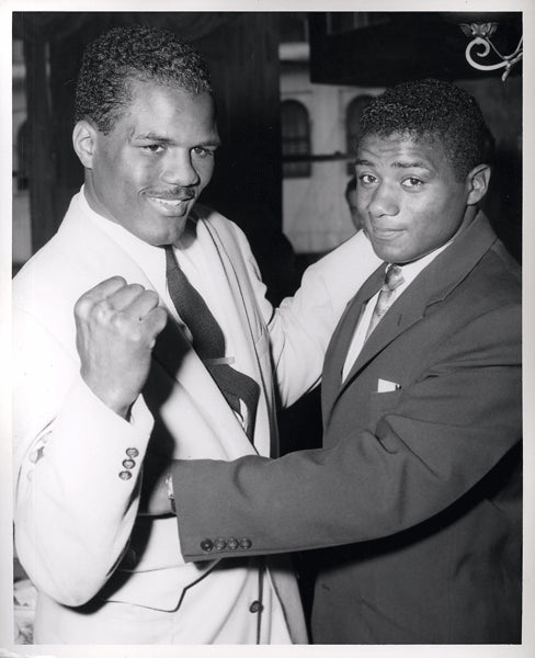 PATTERSON, FLOYD-TOMMY HURRICANE JACKSON ORIGINAL PHOTOGRAPH (1957-BY SALAS)