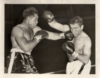 MOORE, ARCHIE-JOEY MAXIM WIRE PHOTO (1954-1ST ROUND)