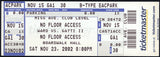 GATTI, ARTURO-MICKY WARD II FULL TICKET (2002-PSA/DNA FULL MINT 9)