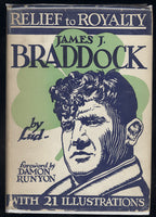 RELIEF TO ROYALTY: JAMES J. BRADDOCK BY LUD (SIGNED BY AUTHOR)